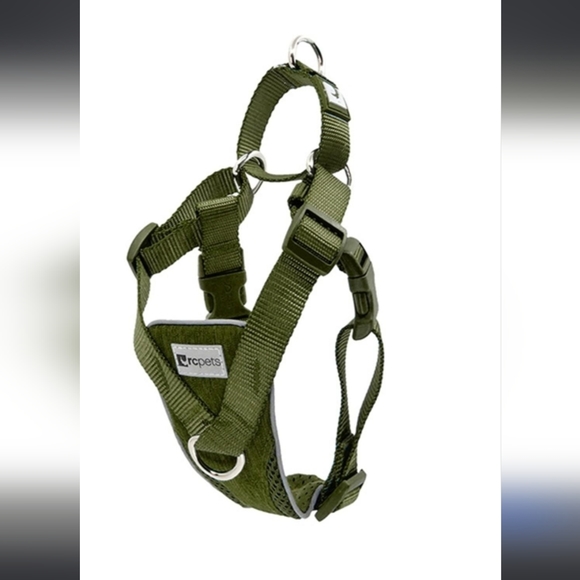 RC pet no pull training harness Heather Olive green - Picture 1 of 7